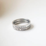 Personalized Stacking Ring