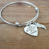 A Piece of my Heart is in Heaven Bracelet