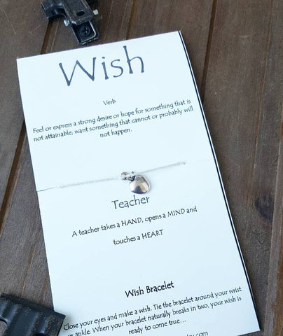 Teacher Wish Bracelet