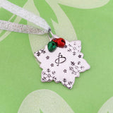 Monogram Christmas Ornament or Gift Tag