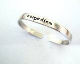 Personalized Cuff Bracelet - 1/4 inch Perfect For Stacking